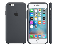 Apple iPhone 6s Silicone Case grafitowy - 259187 - zdjęcie 2